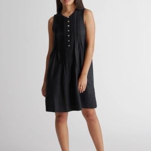 Quince 100% European Linen Sleeveless Swing Dress Size M